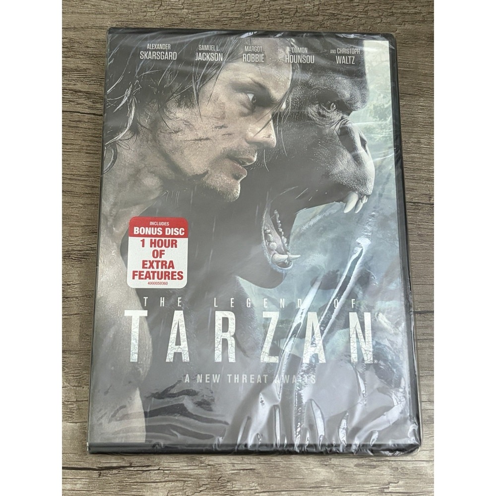 The Legend of Tarzan DVD Alexander Skarsgård NEW